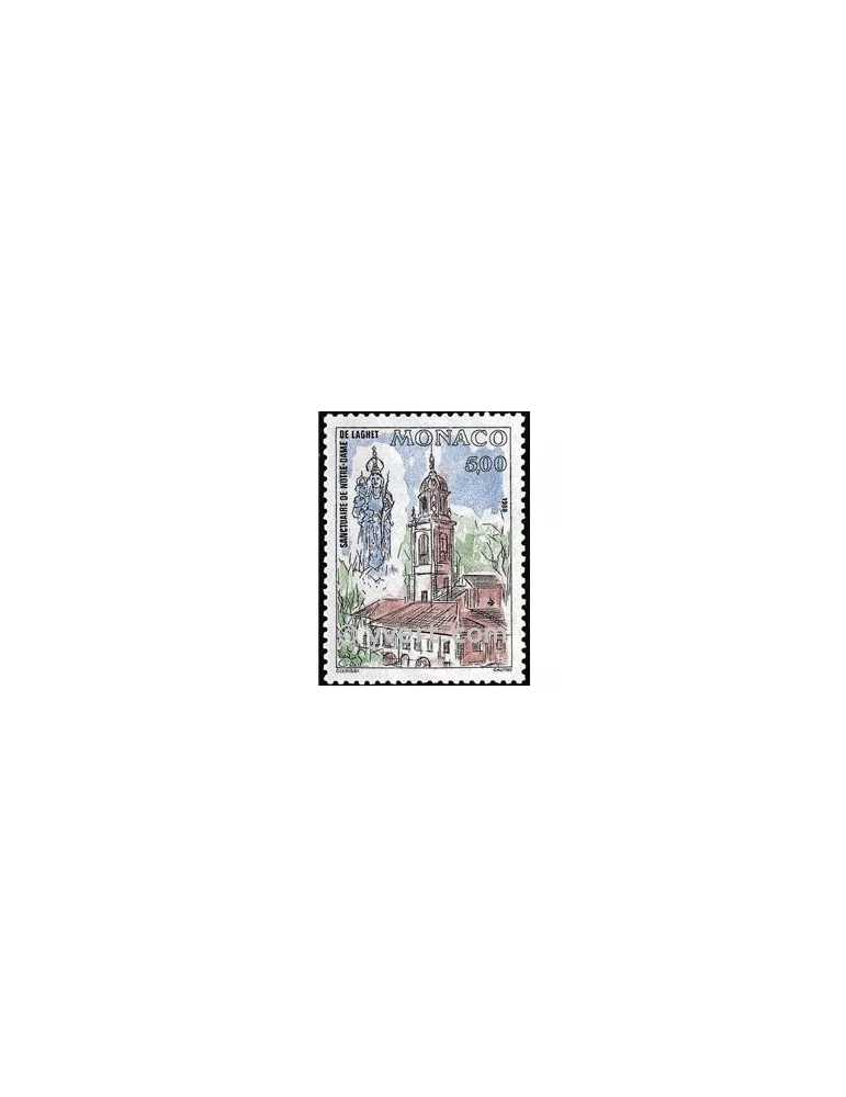 n° 1635 -  Timbre Monaco Poste