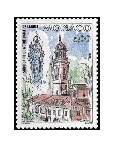 n° 1635 -  Timbre Monaco Poste 2