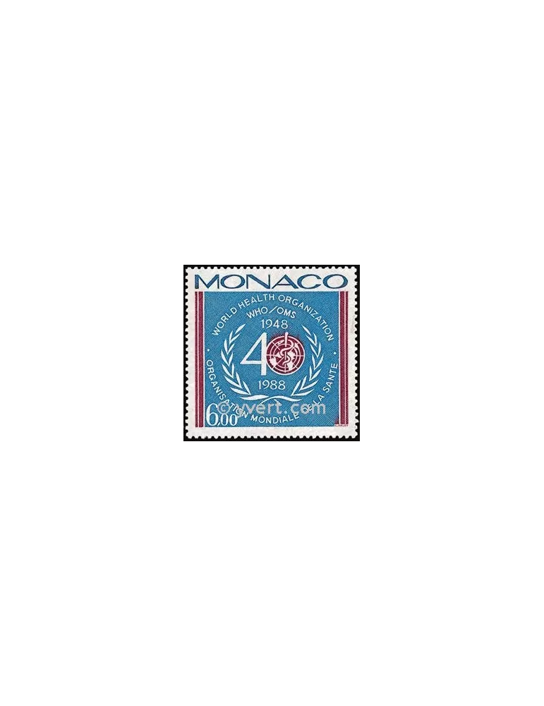 n° 1636 -  Timbre Monaco Poste