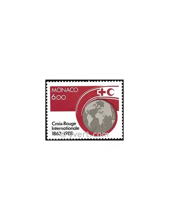 n° 1637 -  Timbre Monaco Poste