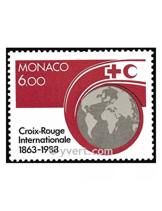 n° 1637 -  Timbre Monaco Poste