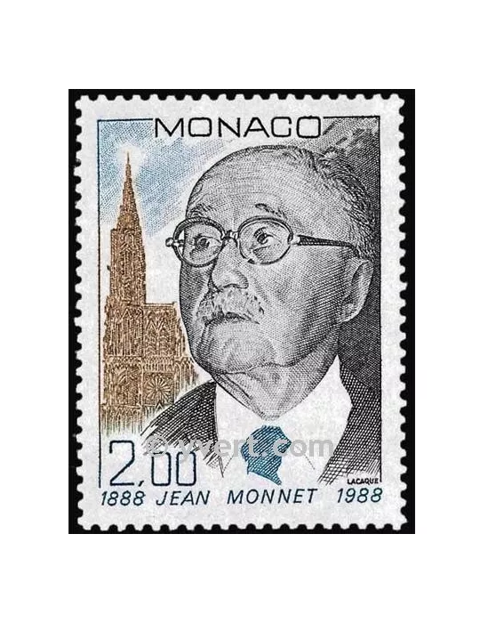 n° 1638 -  Timbre Monaco Poste