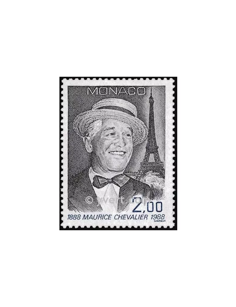 n° 1639 -  Timbre Monaco Poste