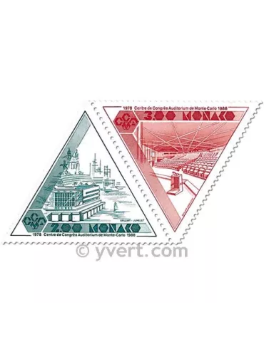 n° 1641/1642 -  Timbre Monaco Poste 2