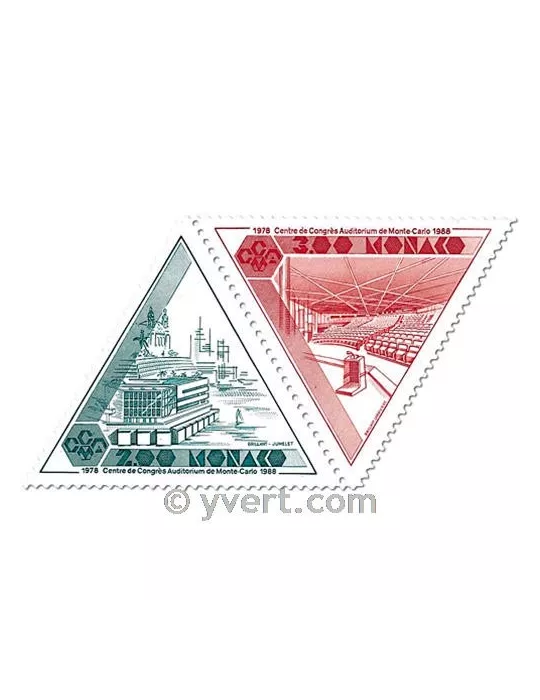 n° 1641/1642 -  Timbre Monaco Poste