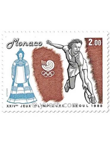 n° 1645/1648 (BF 42) -  Timbre Monaco Poste 2
