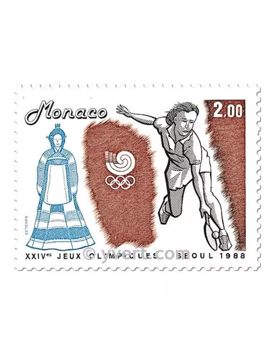 n° 1645/1648 (BF 42) -  Timbre Monaco Poste