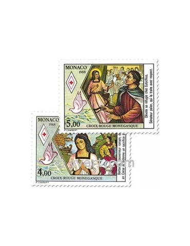 n° 1649/1650 -  Timbre Monaco Poste