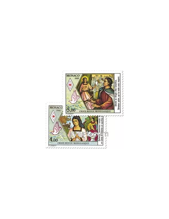 n° 1649/1650 -  Timbre Monaco Poste