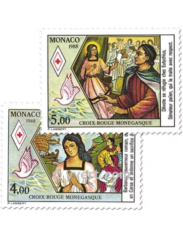 n° 1649/1650 -  Timbre Monaco Poste 2