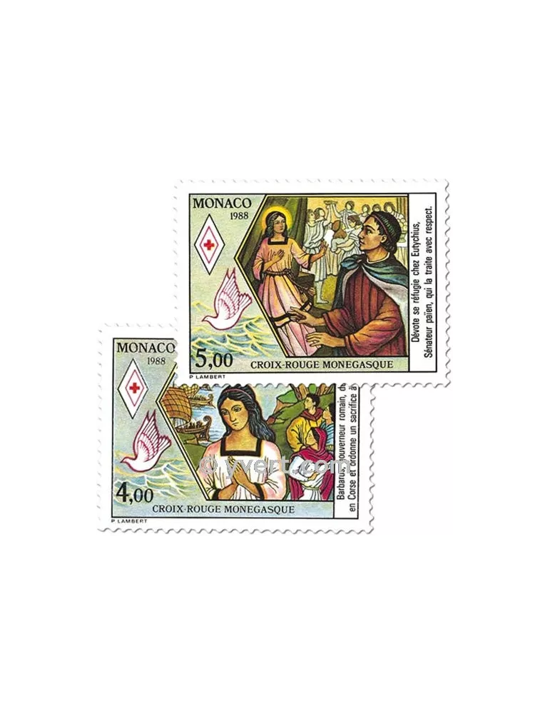 n° 1649/1650 -  Timbre Monaco Poste