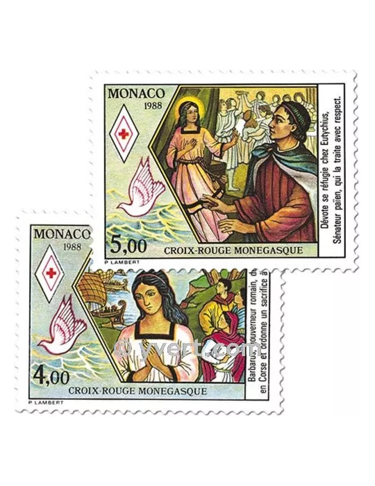 n° 1649/1650 -  Timbre Monaco Poste