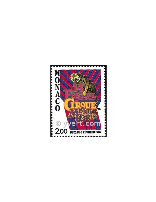 n° 1659 -  Timbre Monaco Poste
