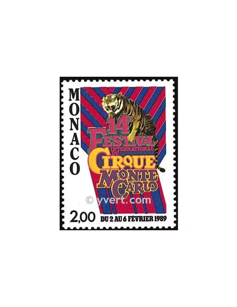 n° 1659 -  Timbre Monaco Poste