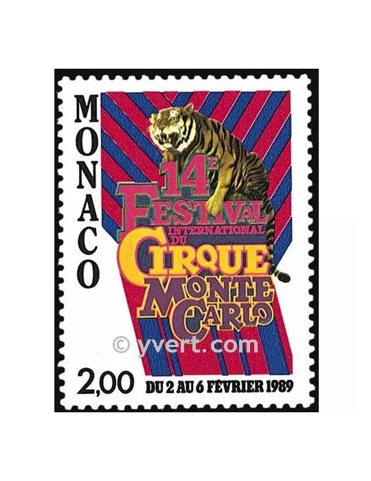 n° 1659 -  Timbre Monaco Poste