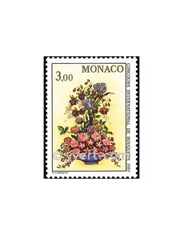 n° 1660 -  Timbre Monaco Poste