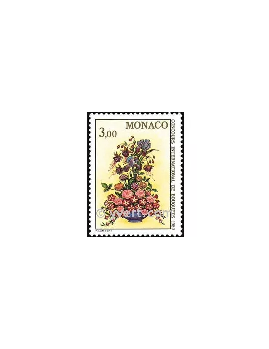 n° 1660 -  Timbre Monaco Poste
