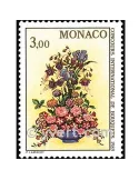 n° 1660 -  Timbre Monaco Poste