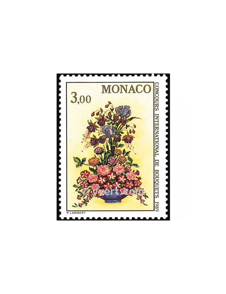 n° 1660 -  Timbre Monaco Poste