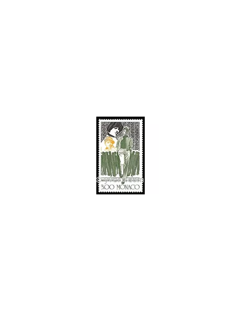 n° 1661 -  Timbre Monaco Poste