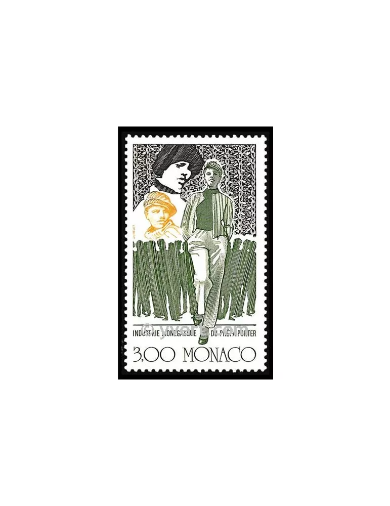 n° 1661 -  Timbre Monaco Poste