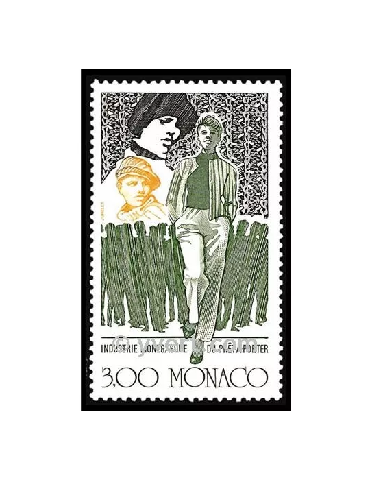 n° 1661 -  Timbre Monaco Poste
