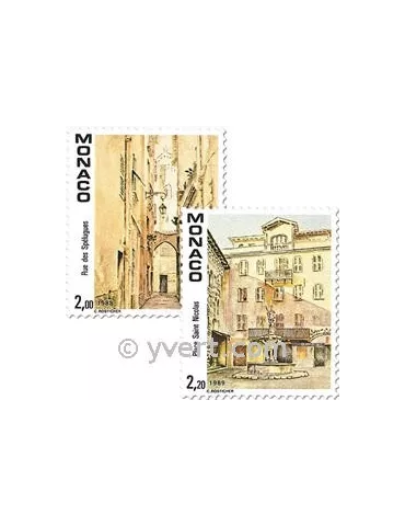 n° 1669/1670 -  Timbre Monaco Poste