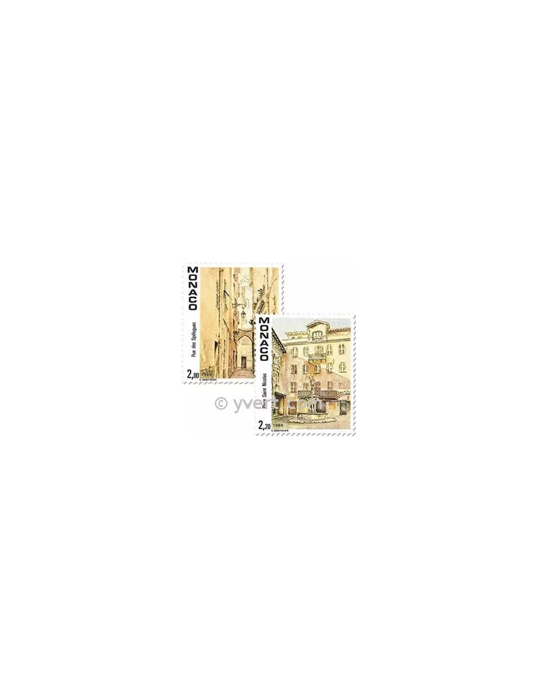n° 1669/1670 -  Timbre Monaco Poste