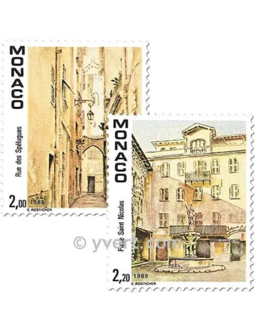 n° 1669/1670 -  Timbre Monaco Poste 2