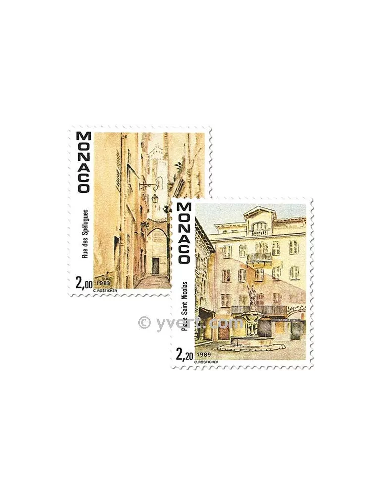 n° 1669/1670 -  Timbre Monaco Poste
