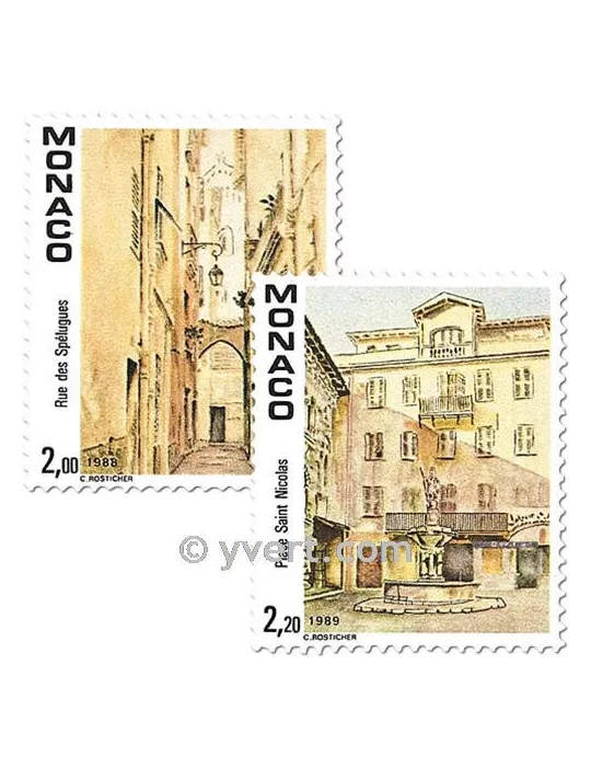 n° 1669/1670 -  Timbre Monaco Poste