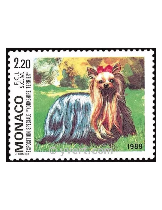 n° 1676 -  Timbre Monaco Poste