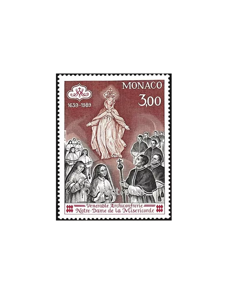 n° 1677 -  Timbre Monaco Poste