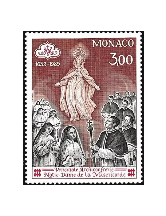 n° 1677 -  Timbre Monaco Poste