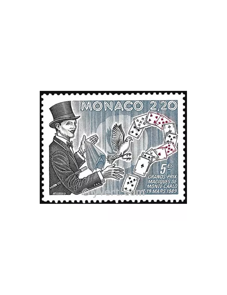 n° 1678 -  Timbre Monaco Poste