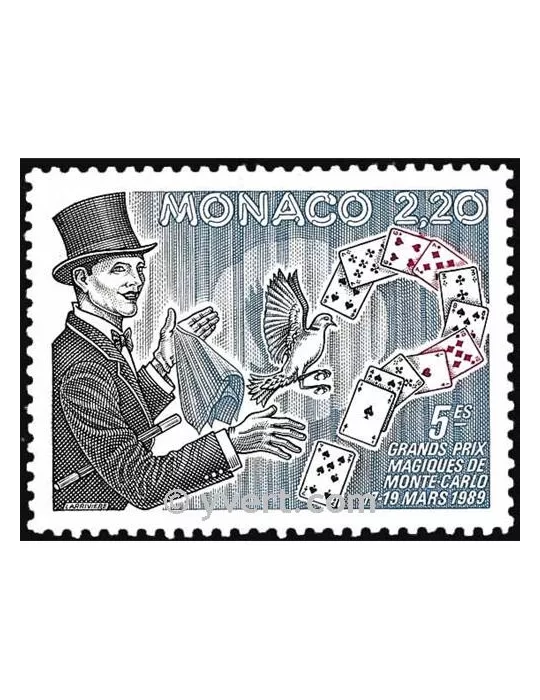 n° 1678 -  Timbre Monaco Poste