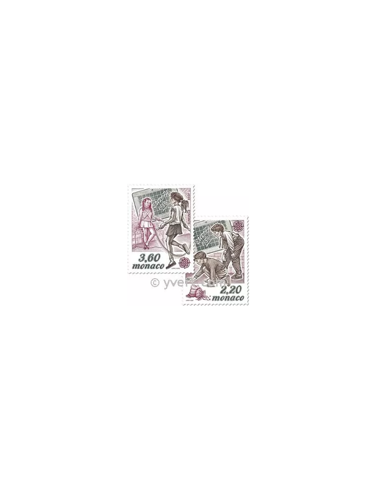 n° 1686/1687 -  Timbre Monaco Poste