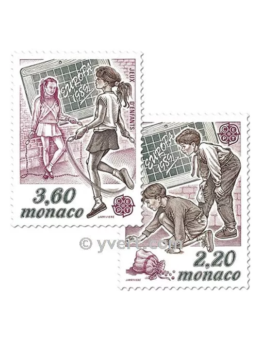 n° 1686/1687 -  Timbre Monaco Poste