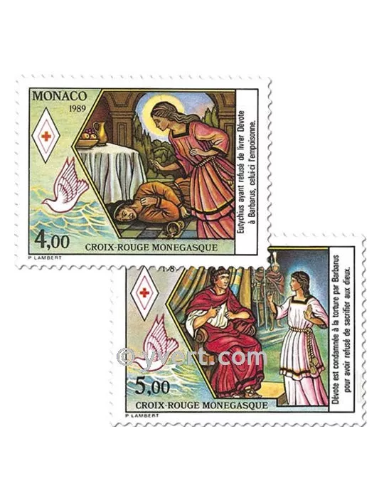 n° 1691/1692 -  Timbre Monaco Poste