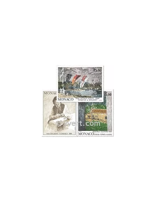 n° 1693/1695 -  Timbre Monaco Poste