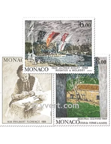 n° 1693/1695 -  Timbre Monaco Poste 2