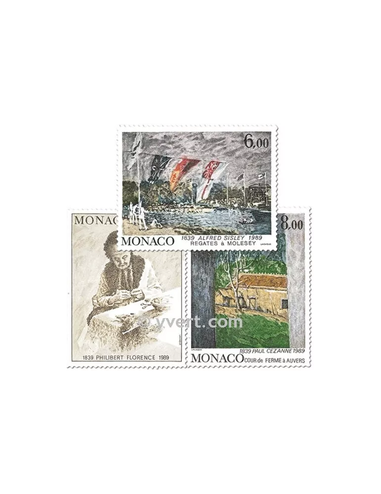 n° 1693/1695 -  Timbre Monaco Poste