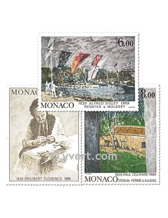 n° 1693/1695 -  Timbre Monaco Poste