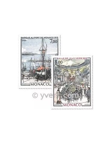 n° 1696/1697 -  Timbre Monaco Poste