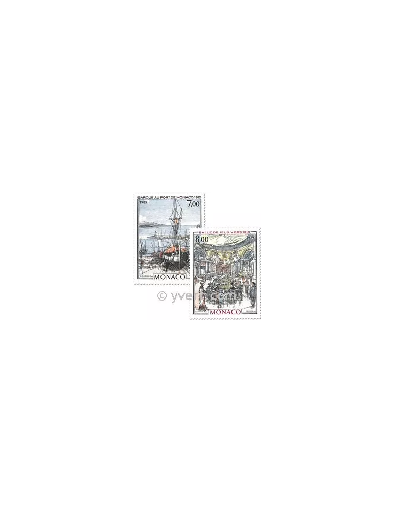 n° 1696/1697 -  Timbre Monaco Poste