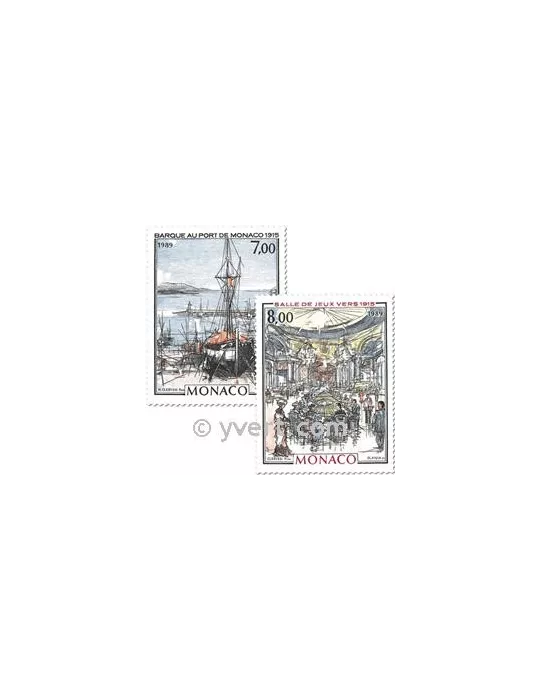 n° 1696/1697 -  Timbre Monaco Poste