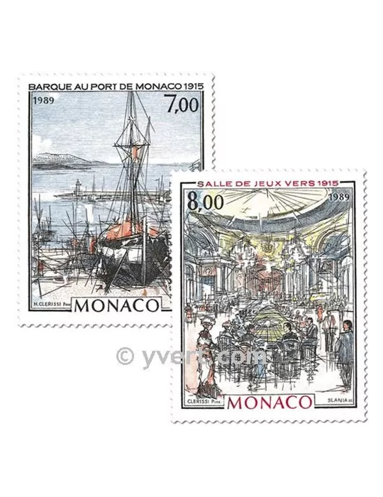 n° 1696/1697 -  Timbre Monaco Poste