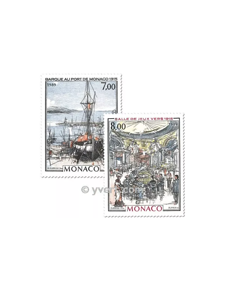 n° 1696/1697 -  Timbre Monaco Poste
