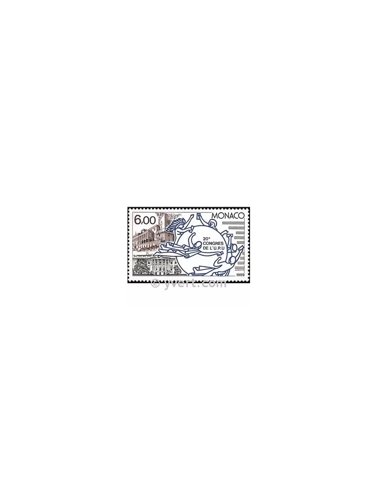 n° 1702 -  Timbre Monaco Poste