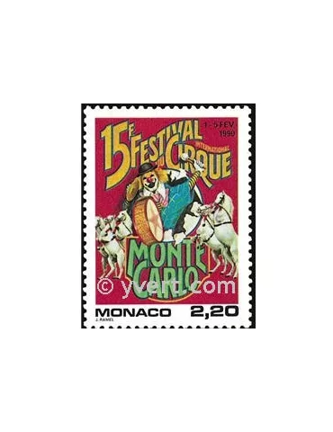 n° 1703 -  Timbre Monaco Poste